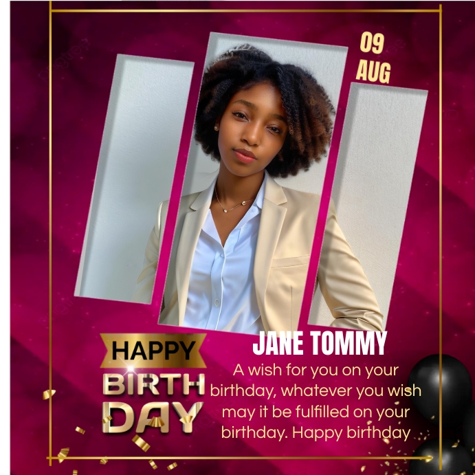 birthday celebration Template | PosterMyWall