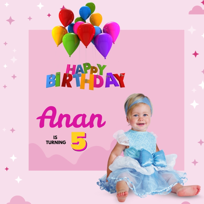 birthday-celebration-template-postermywall