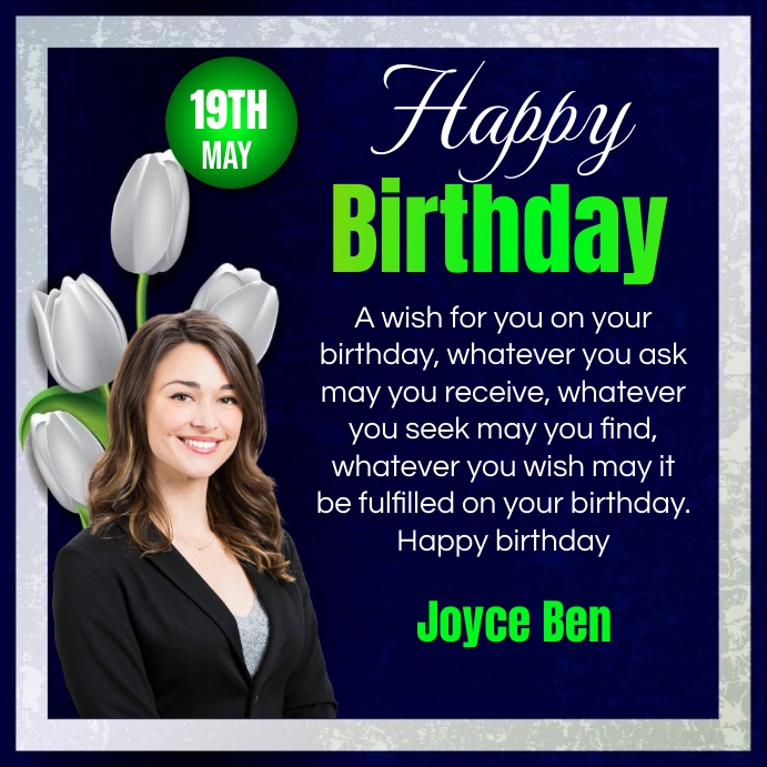 birthday celebration Template | PosterMyWall