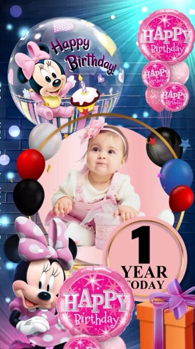 Birthday Celebration Video TikTok template