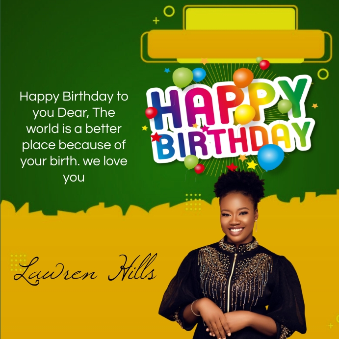 birthday celebration Template | PosterMyWall