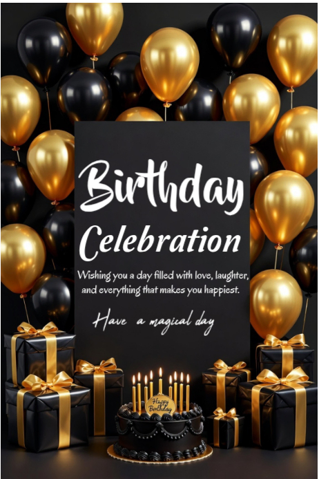 Birthday Celebration Template | PosterMyWall