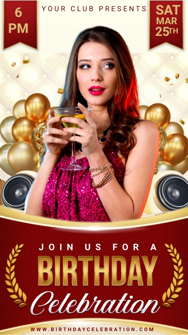 Birthday Celebration Post Template | PosterMyWall