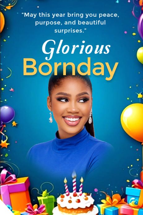 Birthday Celebration Poster Template | PosterMyWall