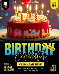 Birthday Celebration Template Instagram Portrait