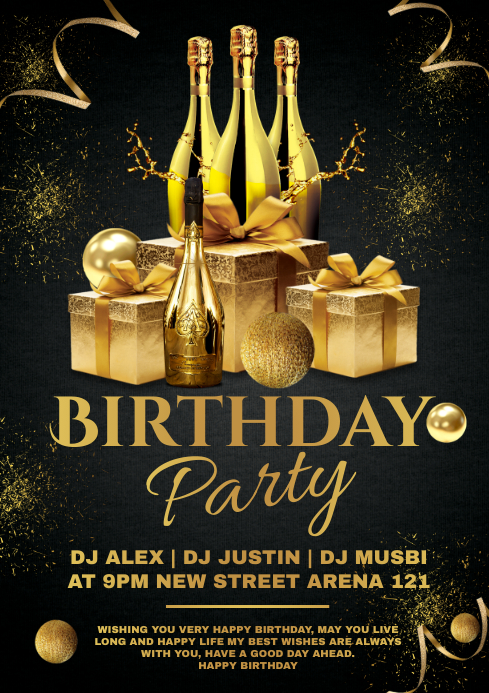 Modele Fete De Champagne D Anniversaire Postermywall Modele Fete De Champagne D Anniversaire Postermywall