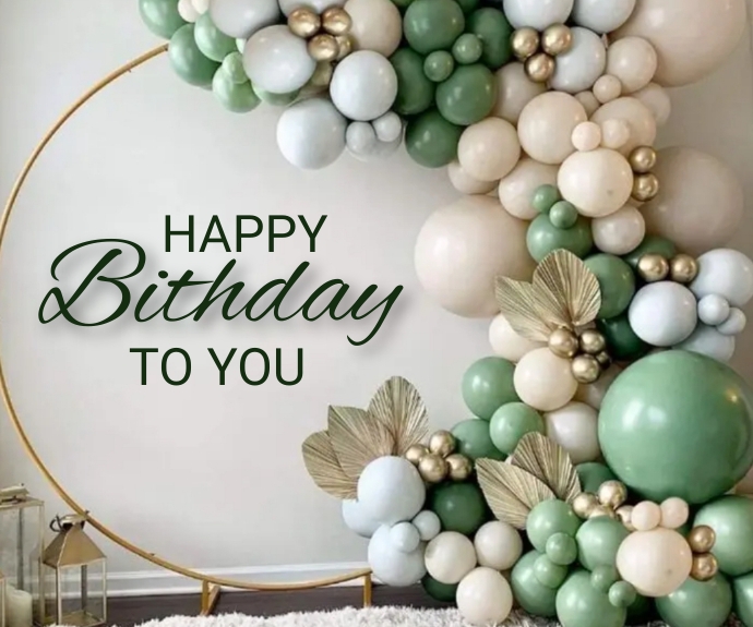 Birthday Medium Reghoek template
