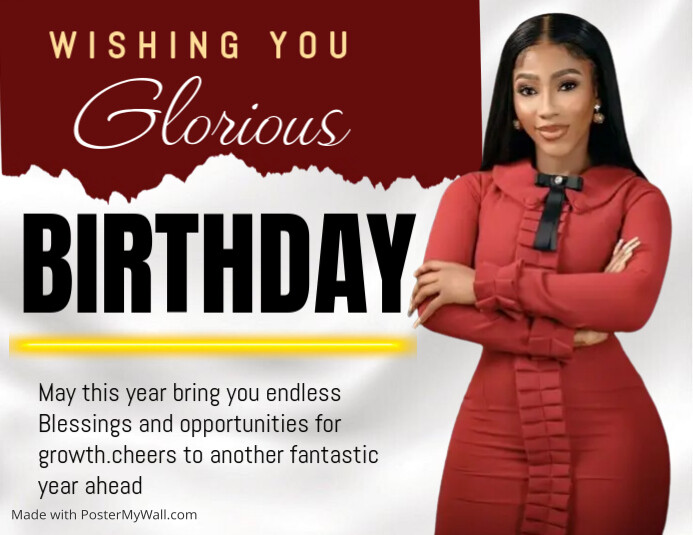 Birthday Template PosterMyWall