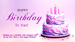 Birthday Presentación (16:9) template