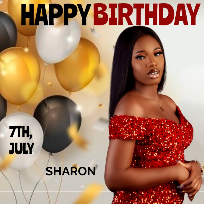 Birthday Template PosterMyWall