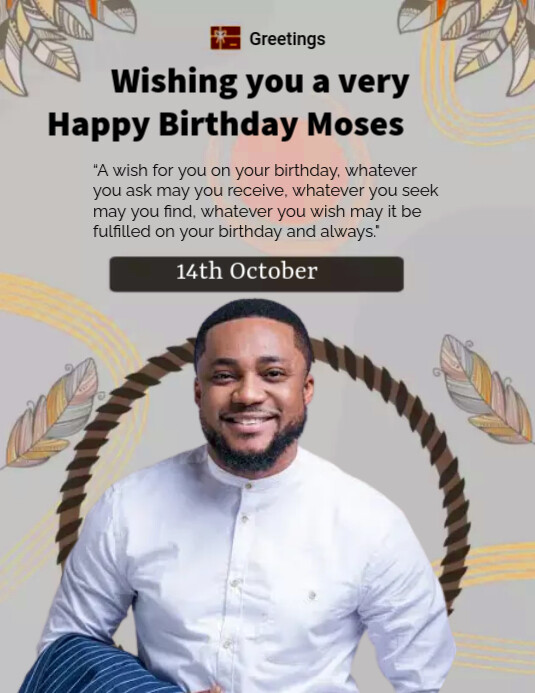 Birthday Template | PosterMyWall