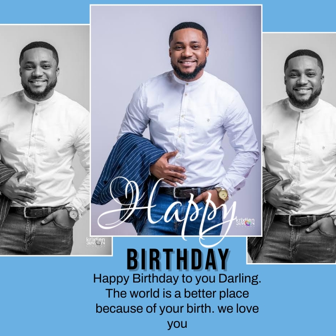 BIRTHDAY Instagram Post template