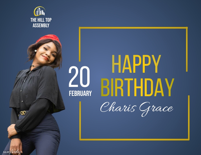 Birthday Flyer (US Letter) template