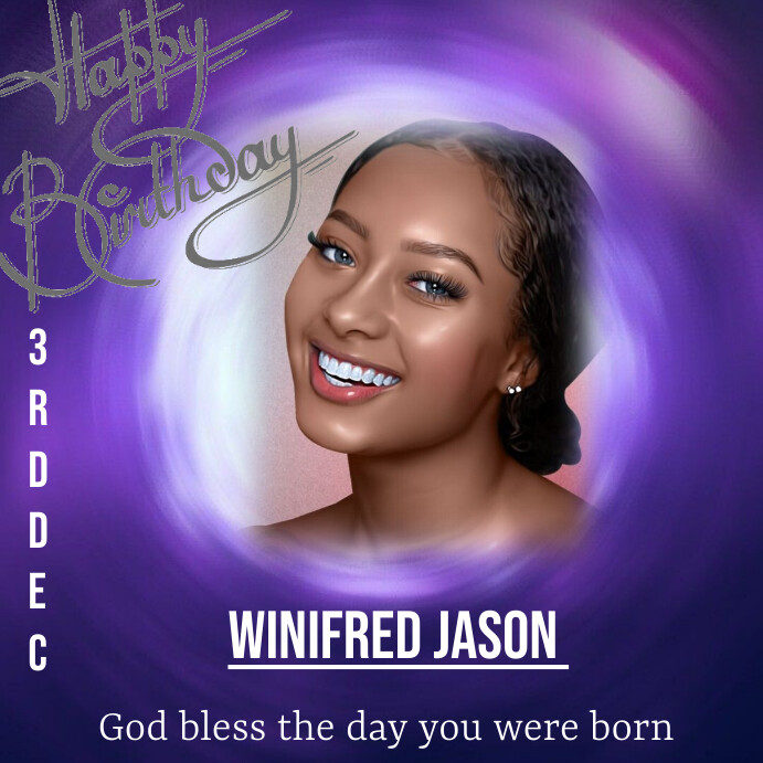 BIRTHDAY Template PosterMyWall