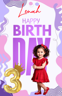 birthday แทบลอยด์ template