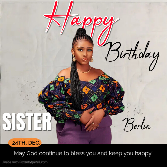 Copy of Birthday | PosterMyWall