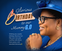 Birthday Rettangolo grande template