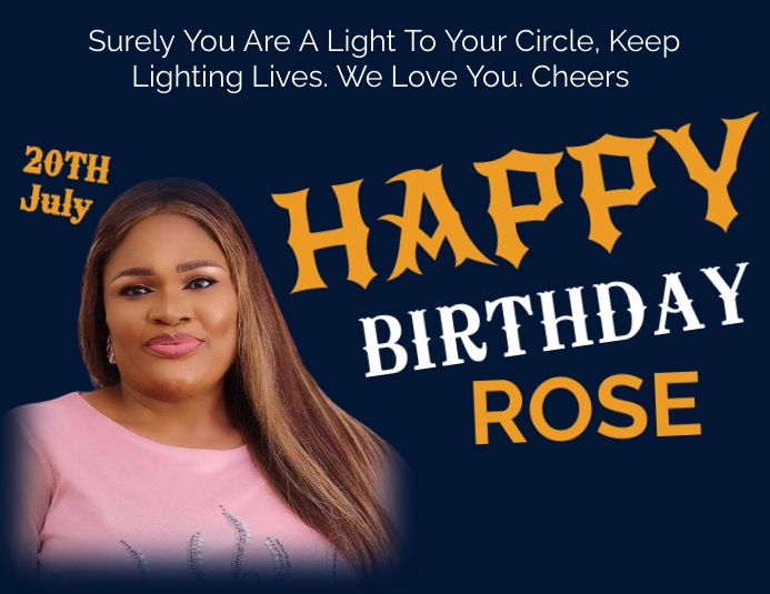 birthday Template PosterMyWall