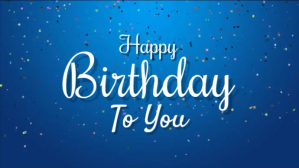 birthday Digitale Vertoning (16:9) template