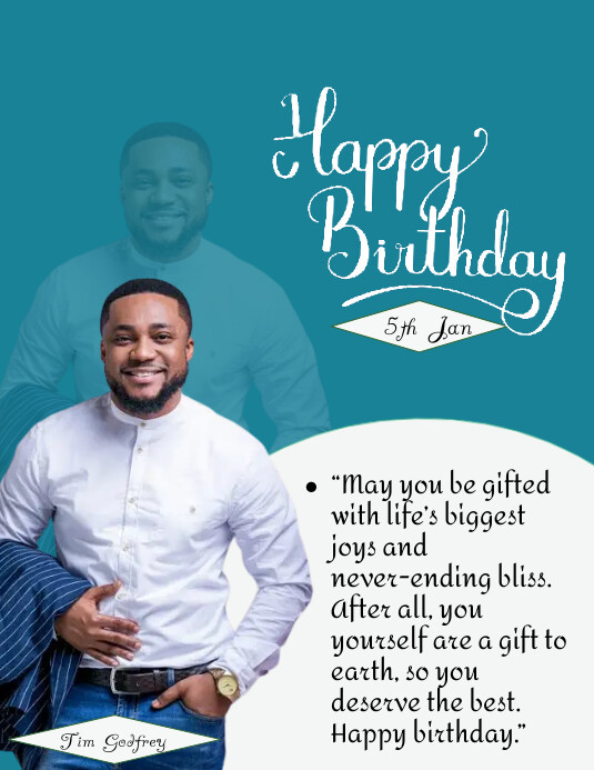 Birthday Template | PosterMyWall