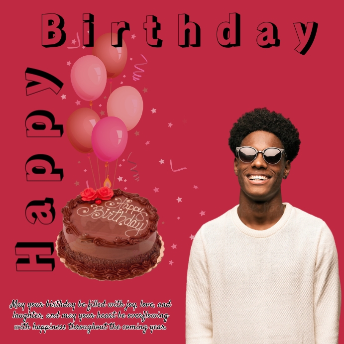 Birthday Instagram Post template