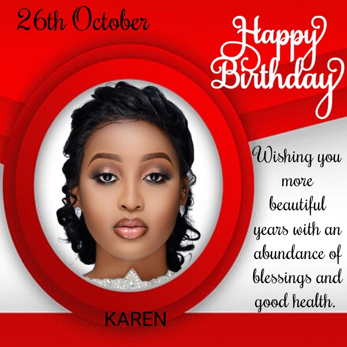 Birthday Template PosterMyWall