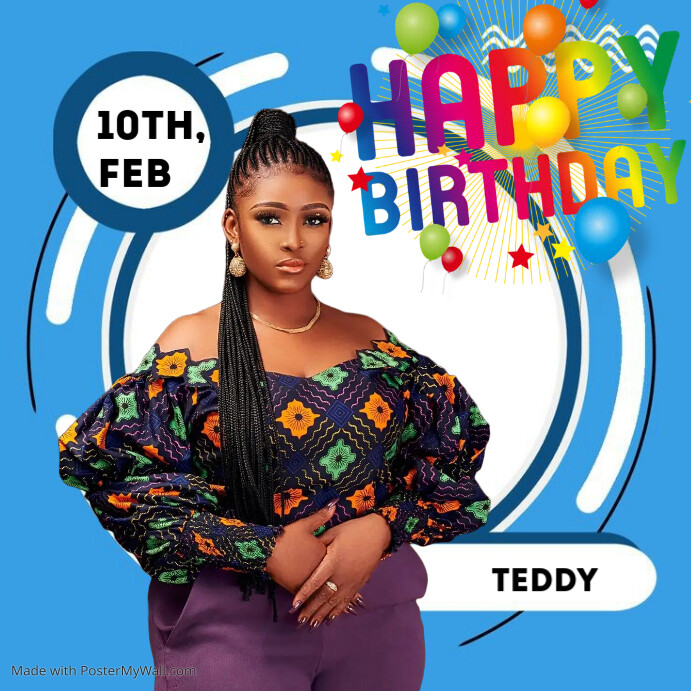 Birthday Template PosterMyWall