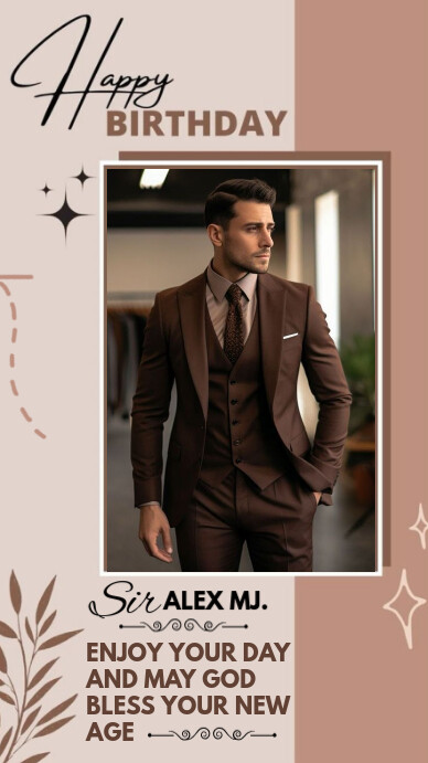 BIRTHDAY Indaba yaku-Instagram template