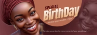 Birthday Couverture Facebook template