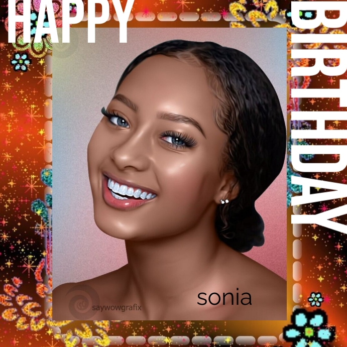 BIRTHDAY Template PosterMyWall