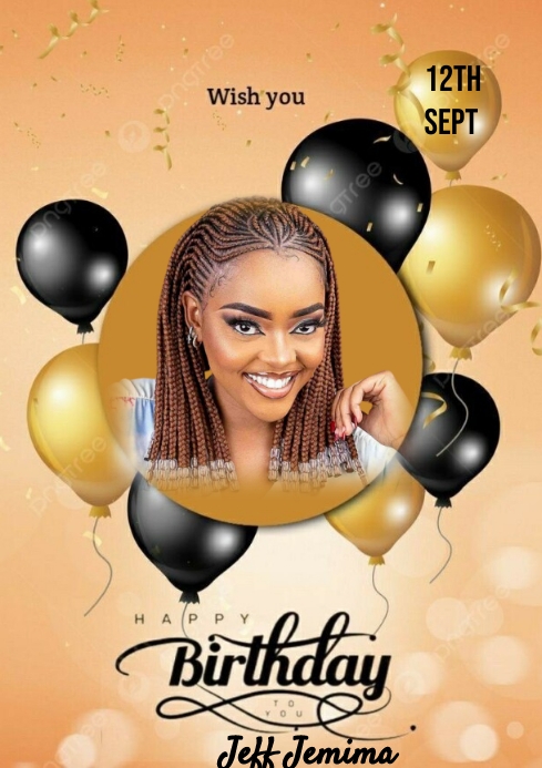 BIRTHDAY Template | PosterMyWall