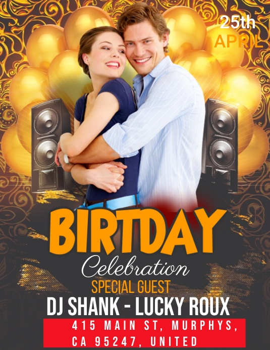 Modele Anniversaire Postermywall