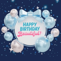 Happy birthday Instagram post Template | PosterMyWall