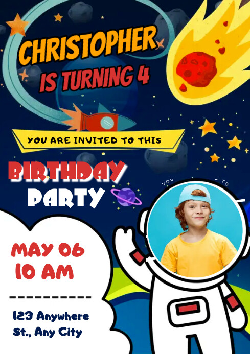 BIRTHDAY Template | PosterMyWall