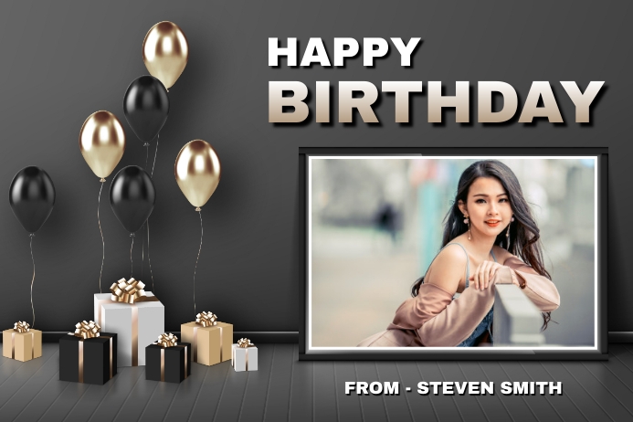 Copy of Birthday | PosterMyWall