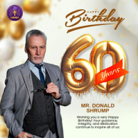 birthday Message Instagram template