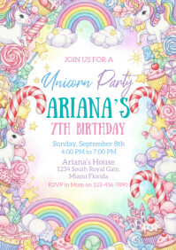 Birthday A4 template