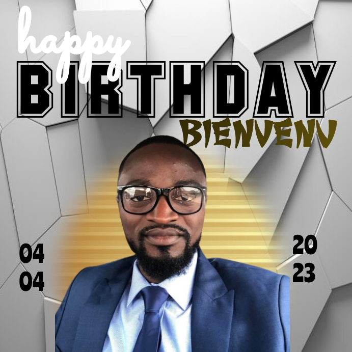 Birthday Instagram Plasing template