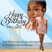 Birthday Instagram Post template