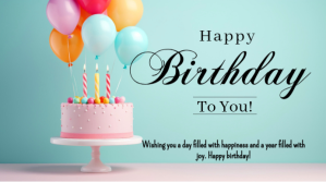Birthday Pantalla Digital (16:9) template