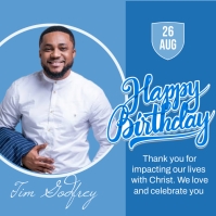 birthday post Template | PosterMyWall