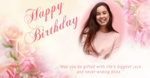 birthday Facebook Ad template