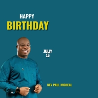 birthday post Template | PosterMyWall