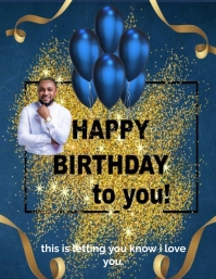 BIRTHDAY Folder (US Letter) template