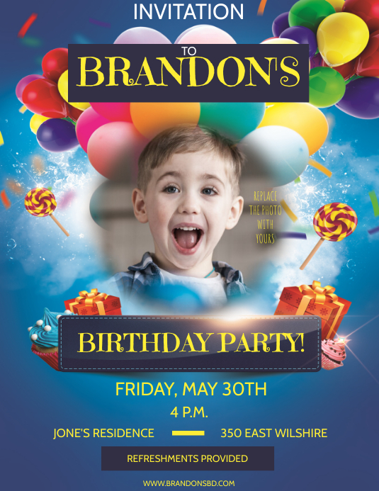 Copy of BIRTHDAY | PosterMyWall
