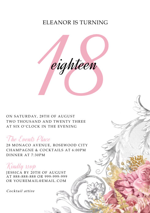 Birthday Template PosterMyWall