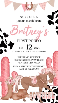 Cowgirl Instagram Story template