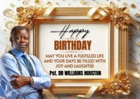 birthday Postcard template