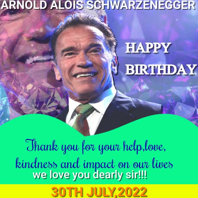 Birthday ecard Template PosterMyWall