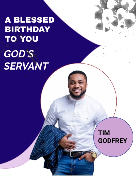 Birthday flier (1) Flyer (US Letter) template